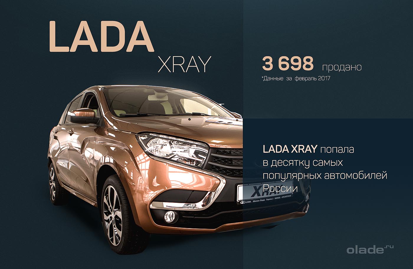 Lada XRAY реклама